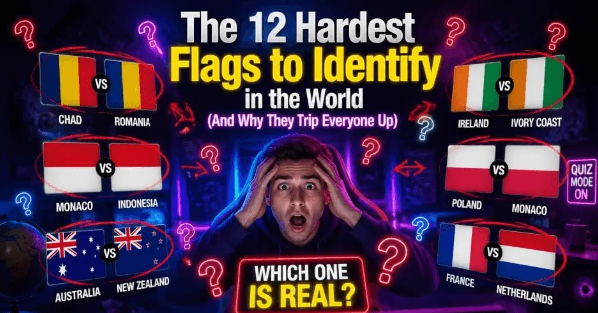 The 12 Hardest Flags to Identify in the World (And Why They Trip Everyone Up)