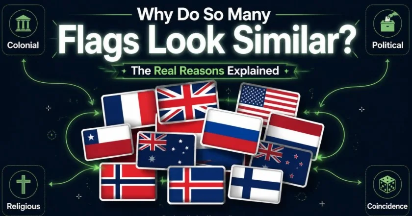 Why Do So Many Flags Look Similar? The Real Reasons Explained