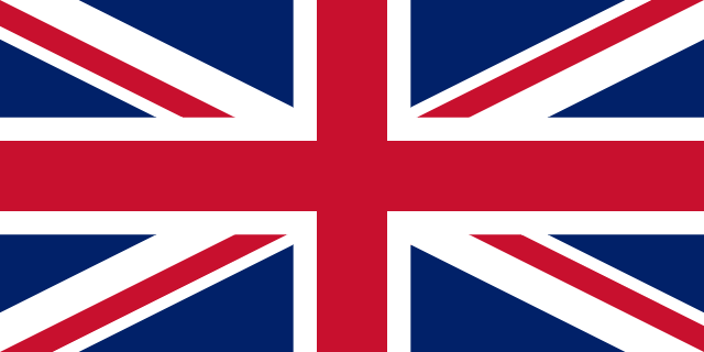 Flag of United Kingdom — Union Jack combining crosses of England Scotland Ireland